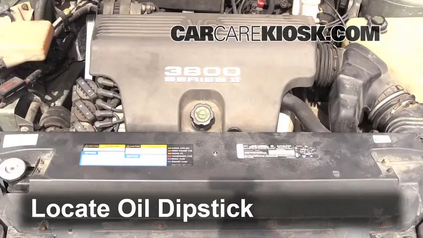 1995 Buick Riviera 3.8L V6 Oil Check Oil Level